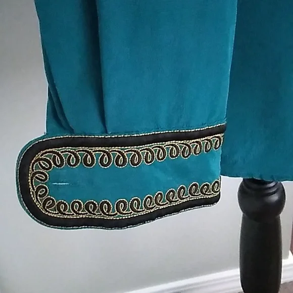 Bob Mackie Wearable Art Silk Jacket - Size S - Picture 6 of 8